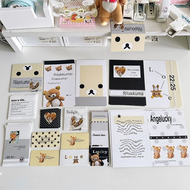 Phone Accessories Background - Rilakkuma Journal Decor Paper Cards Kawaii