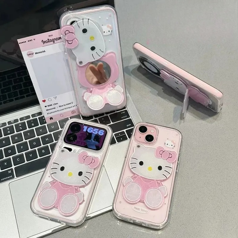 Phone Accessories Trending Products - New Kt Kawaii Anime Cartoon Pink