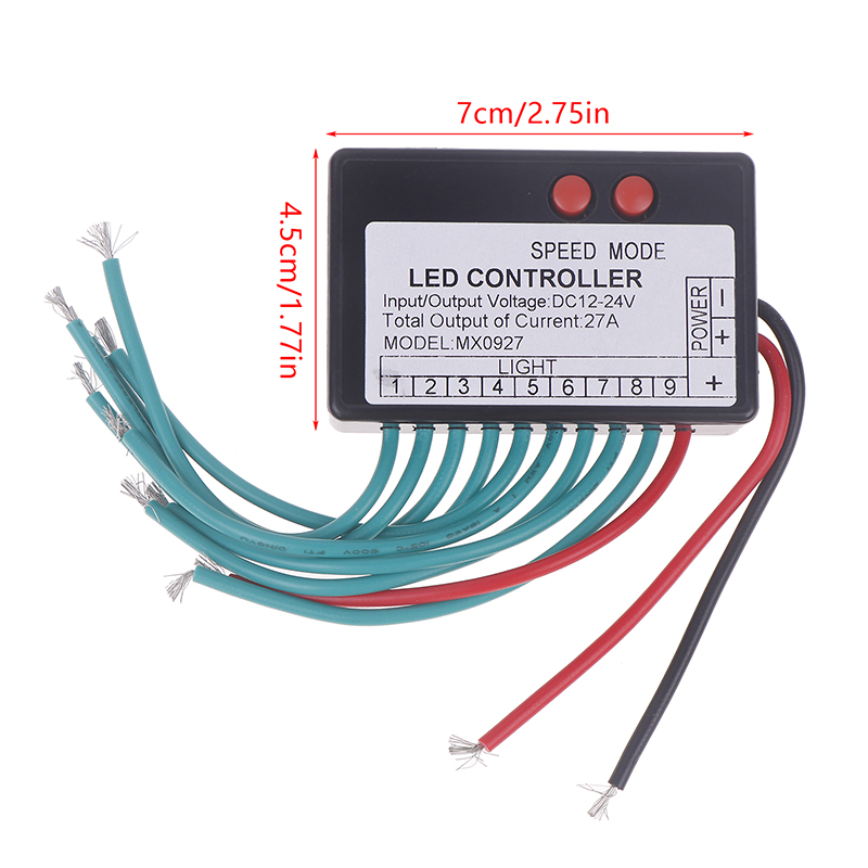Led Flash Case - 12V-24V 4CH 9CH Single Color LED