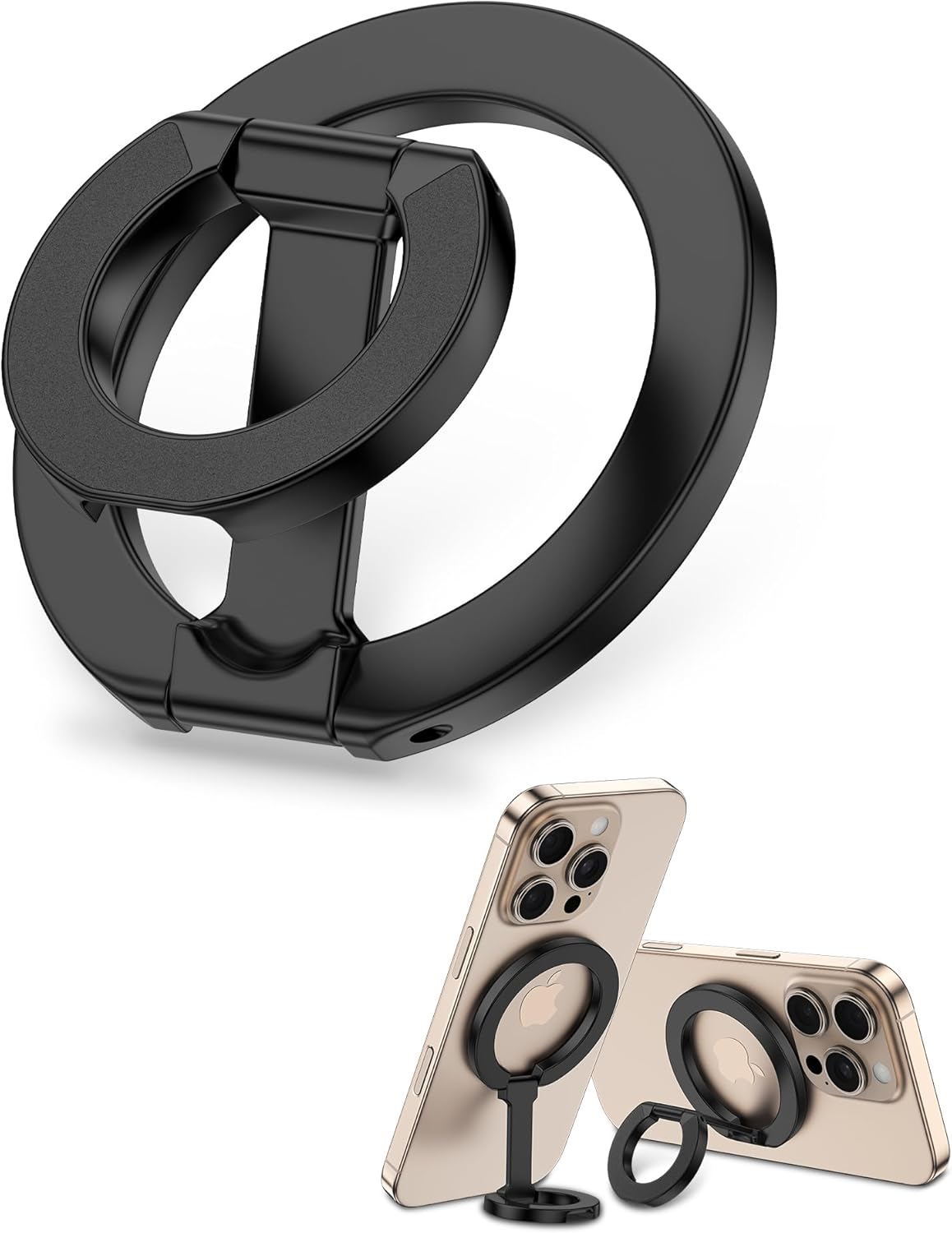 Car Mount Phone - Phone Grip Holder Stand Dual-Sided Magnetic