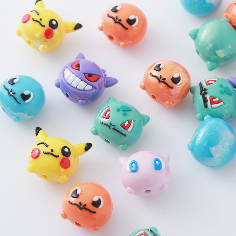 12pcs Pokémon Bead DIY Mobile  - Phone Accessories Doll review and price
