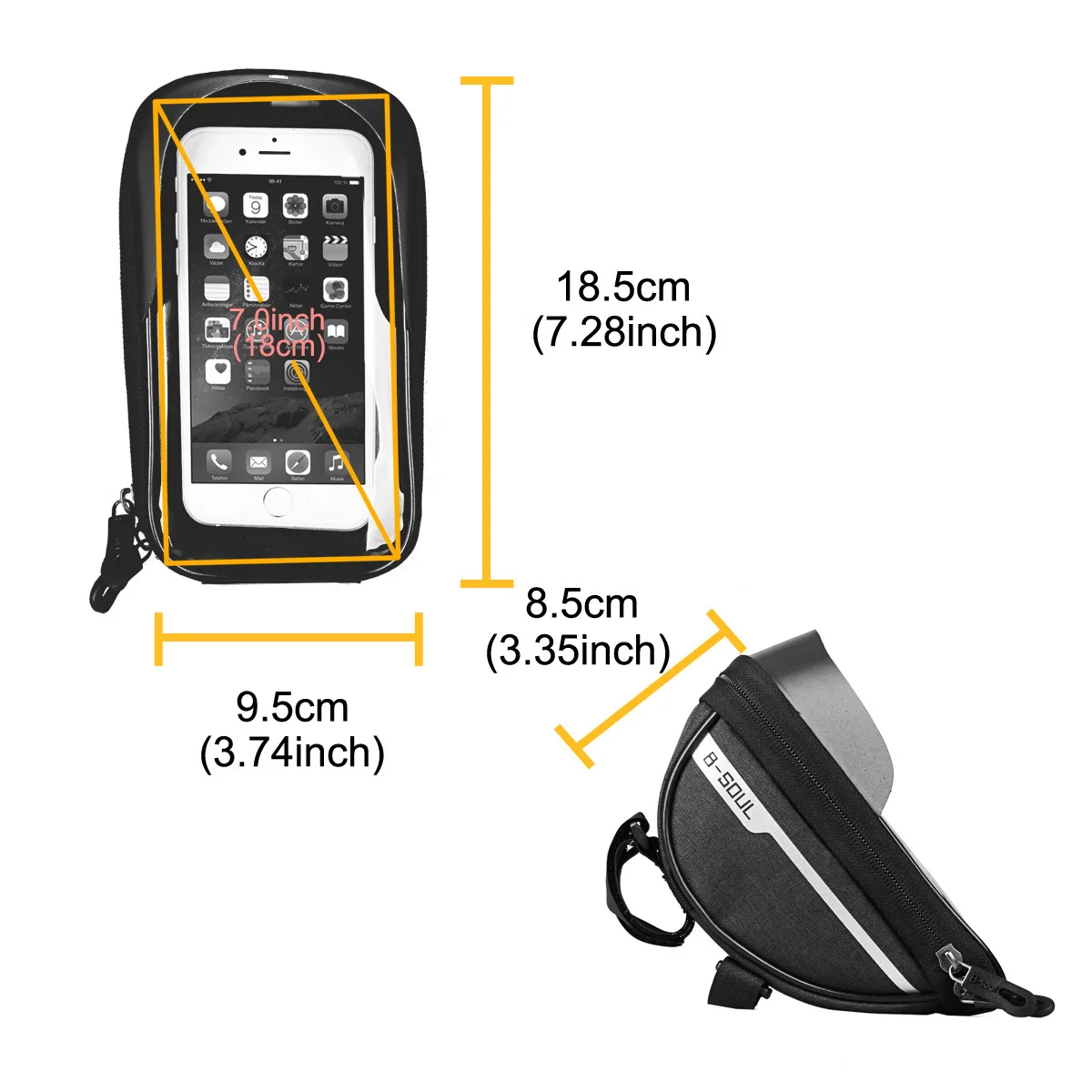 Bicycle Frame Front Top Tube B - Youtube Phone Accessories review and price