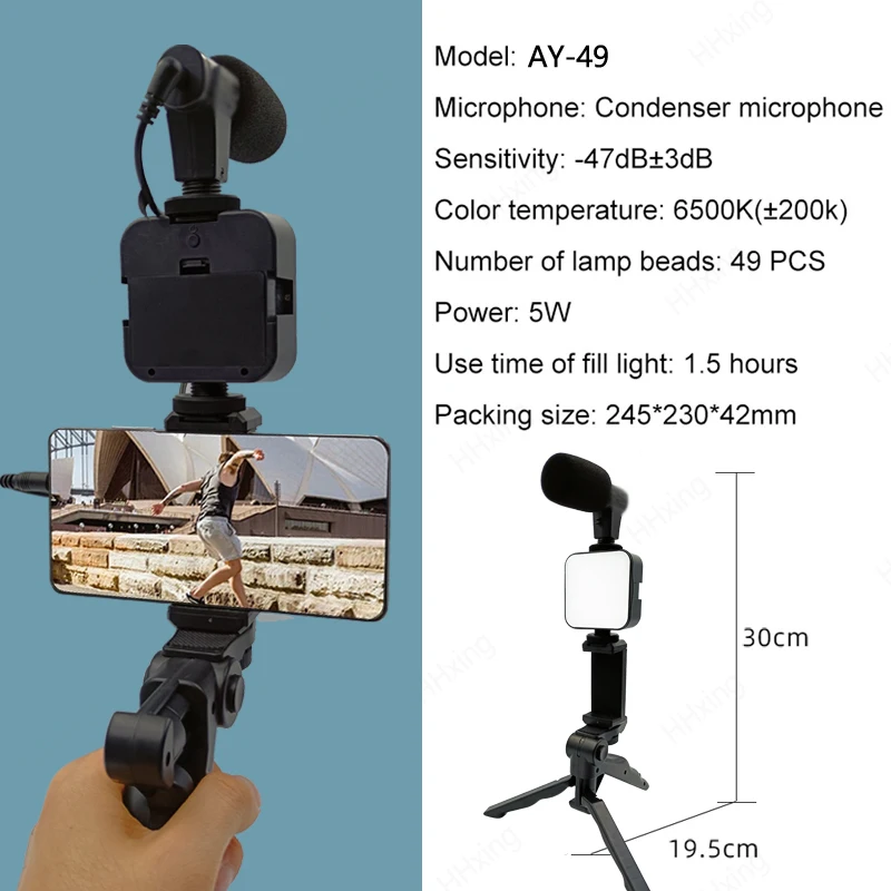 Smartphone Vlogging Kit With T - Youtube Phone Accessories review and price