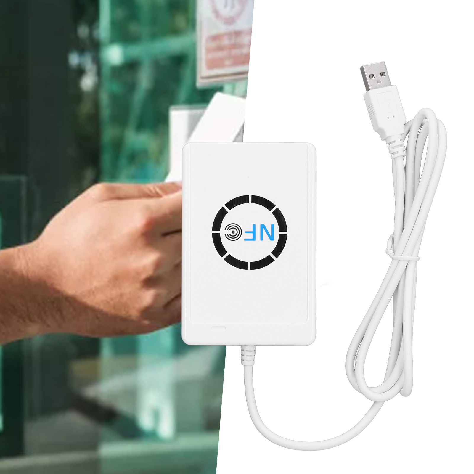 USB NFC Smart IC Card Reader W - Nfc Card Reader review and price