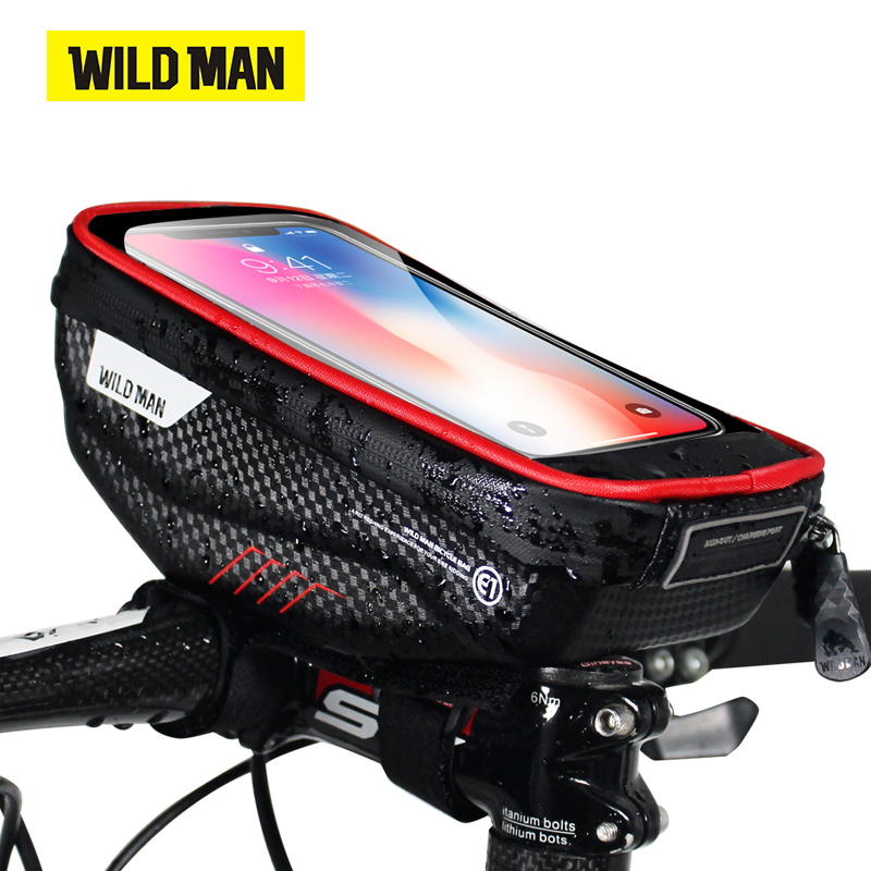 WILD MAN Bicycle Bag 6.0 Inch  - Youtube Phone Accessories review and price