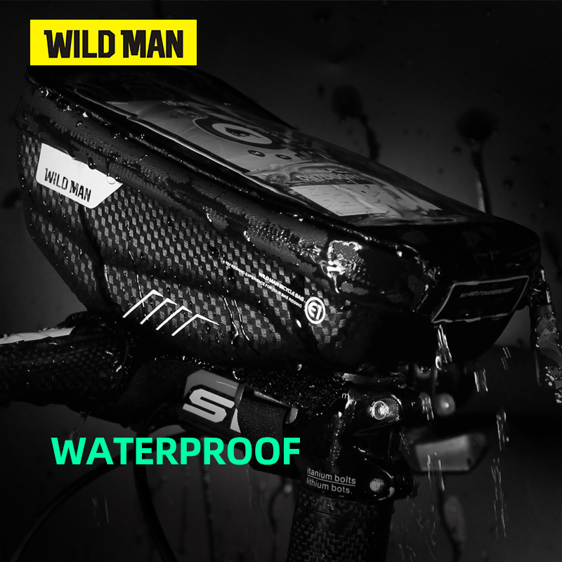 WILD MAN Bicycle Bag 6.0 Inch  - Youtube Phone Accessories review and price