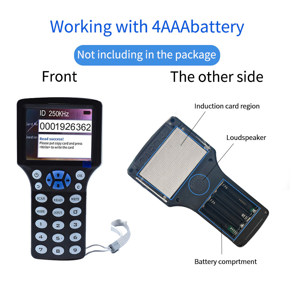 Handheld 10 Frequency RFID NFC - Nfc Card Reader review and price