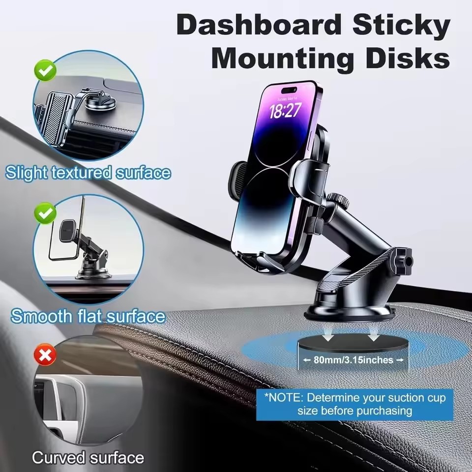 1/10pcs Car Phone Holder Stick - Car Mount Phone review and price