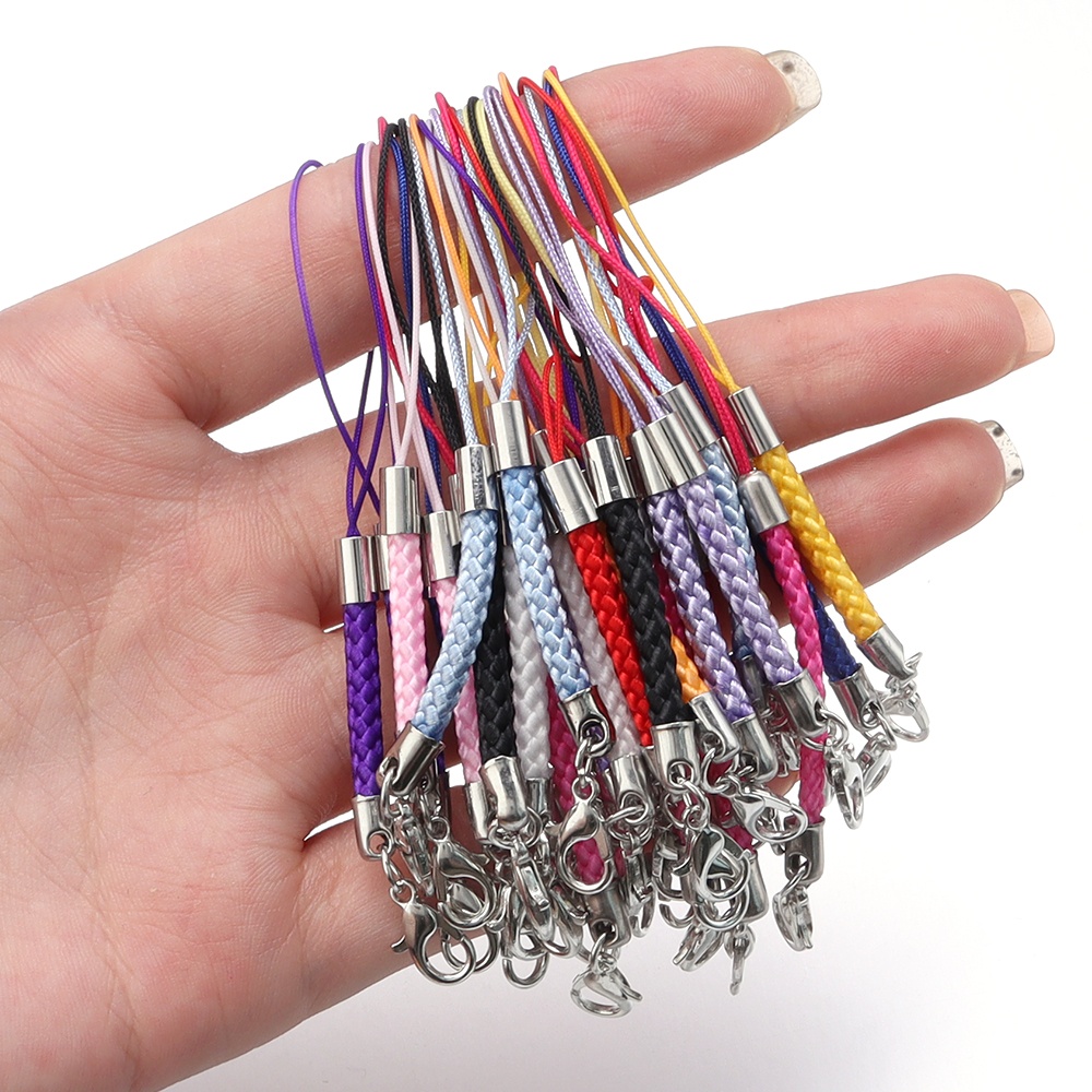 10pcs/lot 9cm Multicolor Braid - Phone Accessories Jewelry review and price