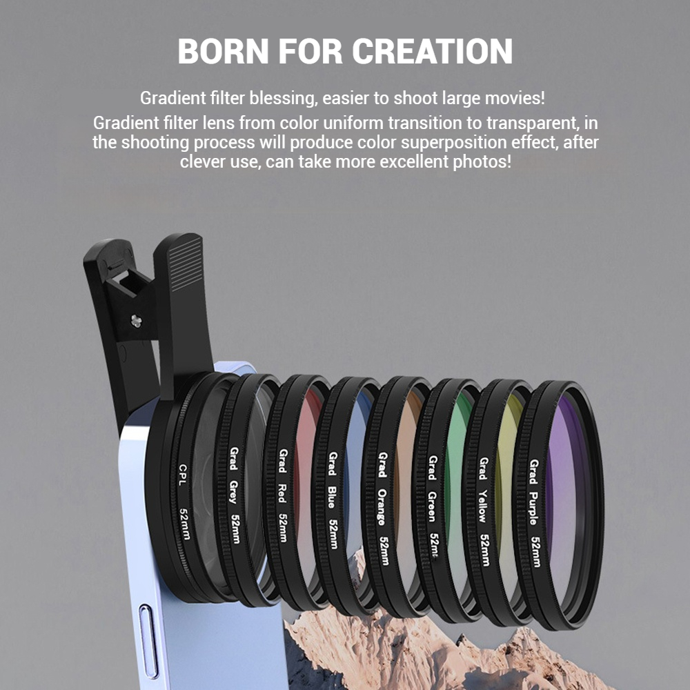 52mm Clip-On Smartphone Camera - Phone Accessories For Content Creators review and price