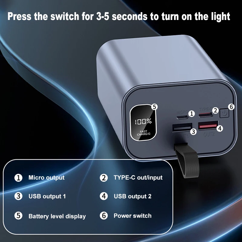 DIY 6×21700 Power Bank Case Ma - Led Flash Case review and price