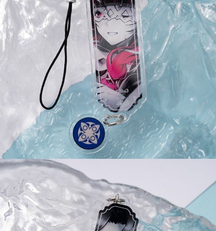 8pcs Anime Keychain Genshin Im - Phone Accessories Jewelry review and price