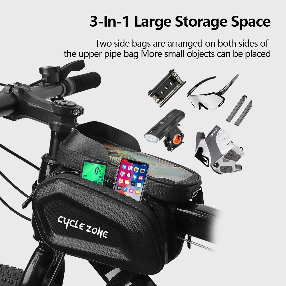 Bicycle Bag Touch Screen Phone - Youtube Phone Accessories review and price