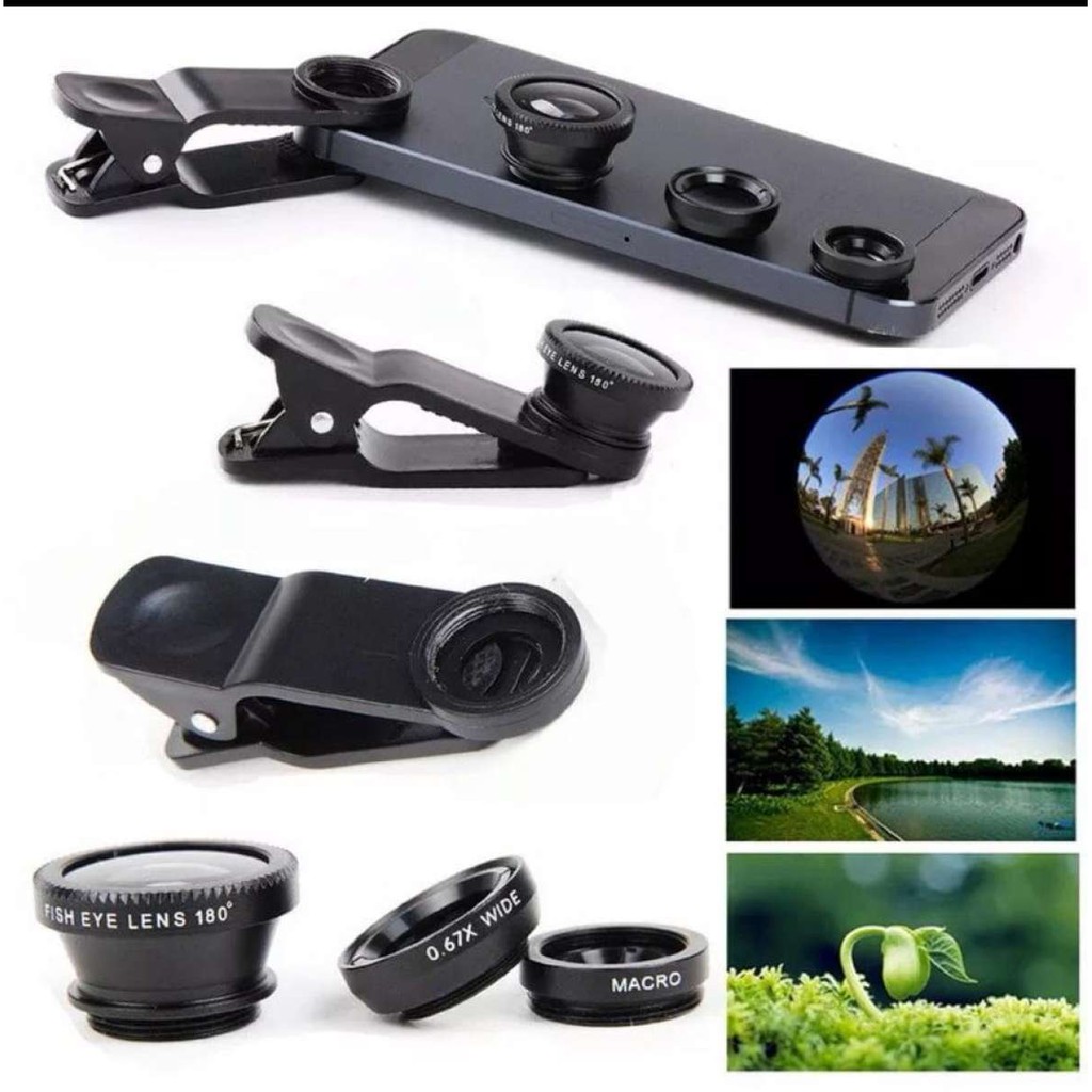 3-in-1 Clip-On Phone Camera Le - Phone Accessories For Content Creators review and price