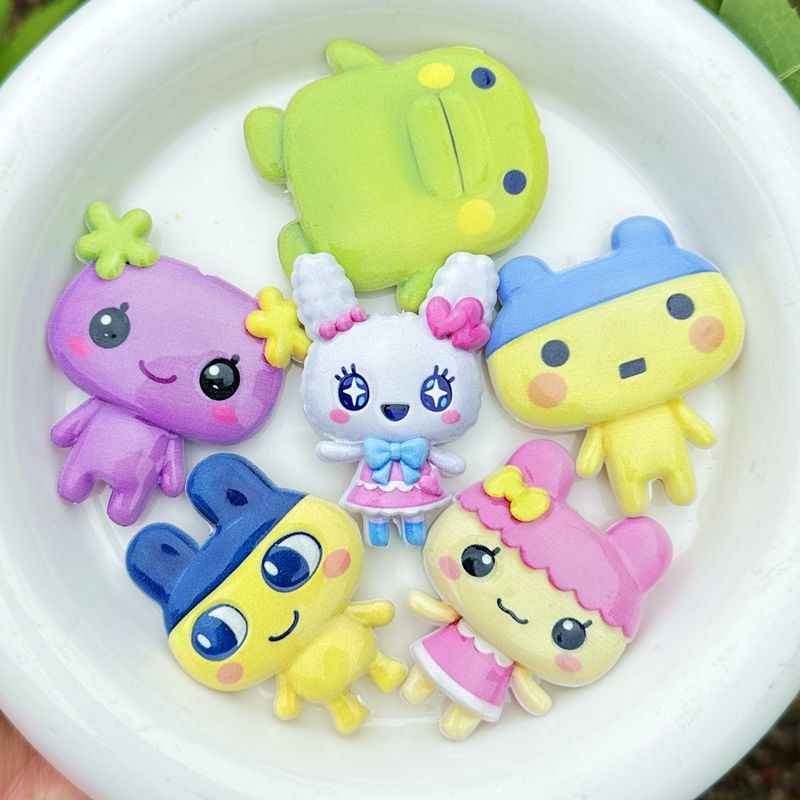 45mm Cartoon Tamagotchi double - Phone Accessories Jewelry review and price