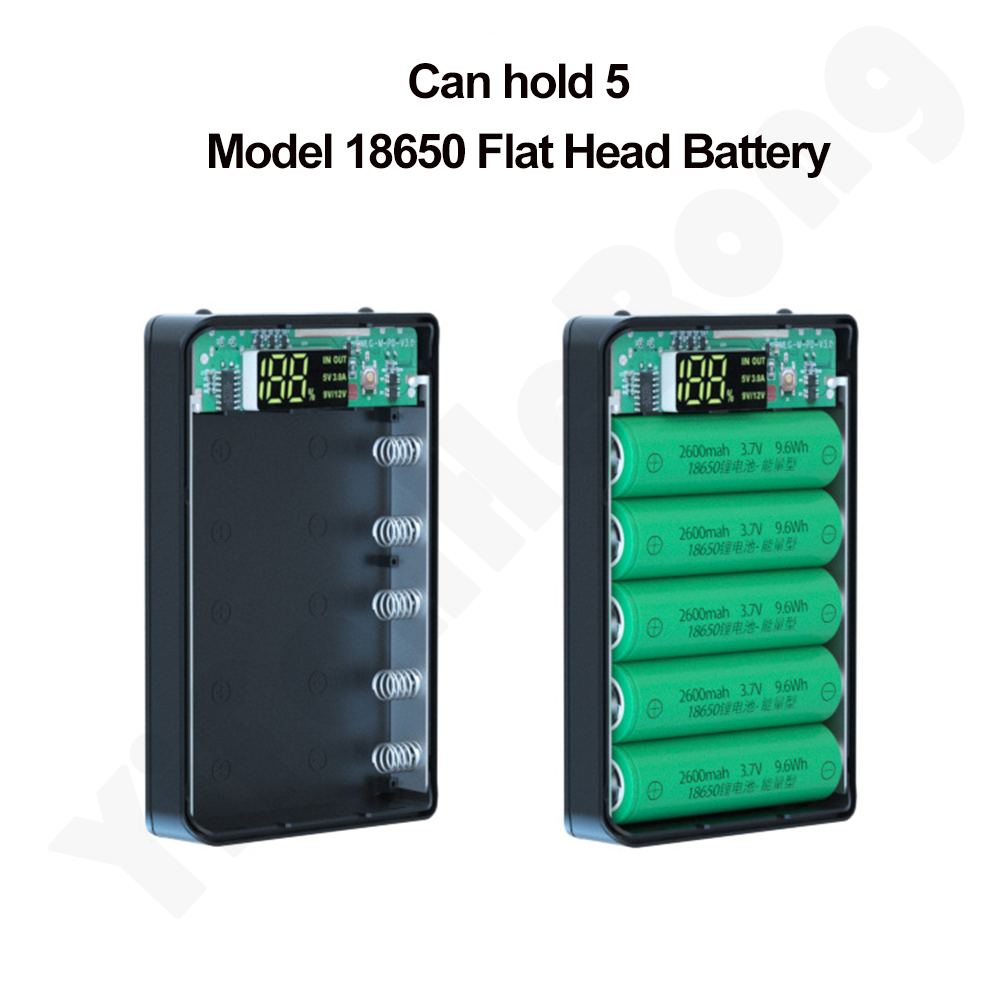 DIY Power Bank Case 5*18650 Ba - Led Flash Case review and price