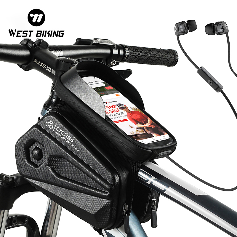WEST BIKING Bicycle Bag Front  - Youtube Phone Accessories review and price