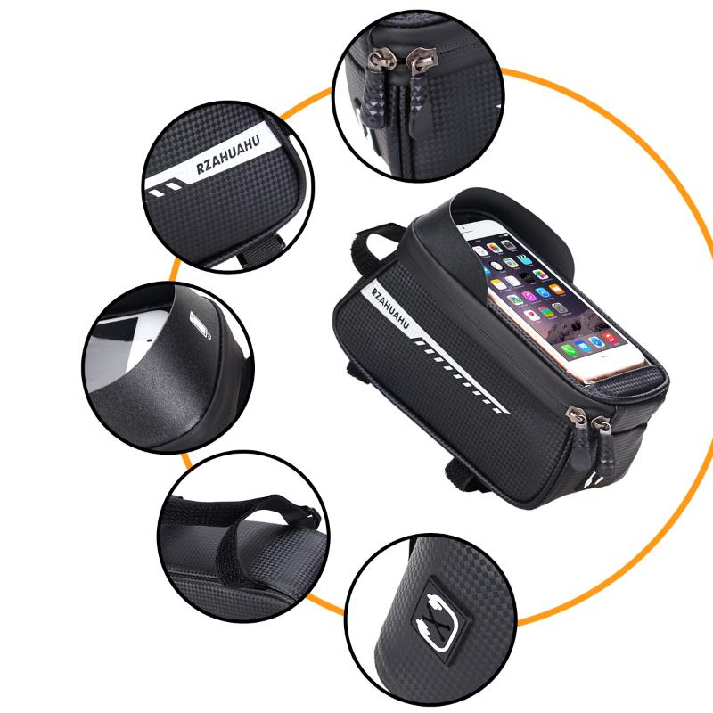 New Bicycle Front Beam Bag Fro - Youtube Phone Accessories review and price