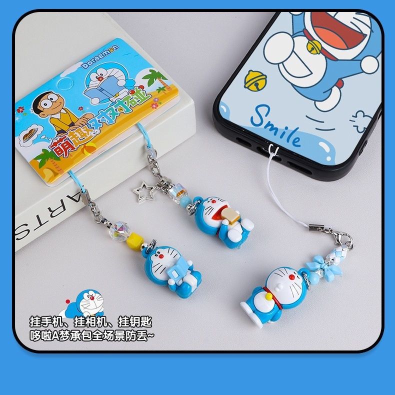 Doraemon Doll Keychain Creativ - Phone Accessories Doll review and price