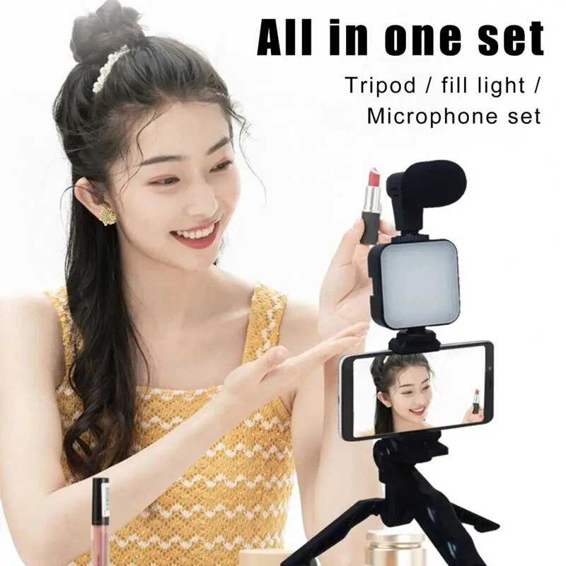 Smartphone Vlogging Kit With T - Youtube Phone Accessories review and price