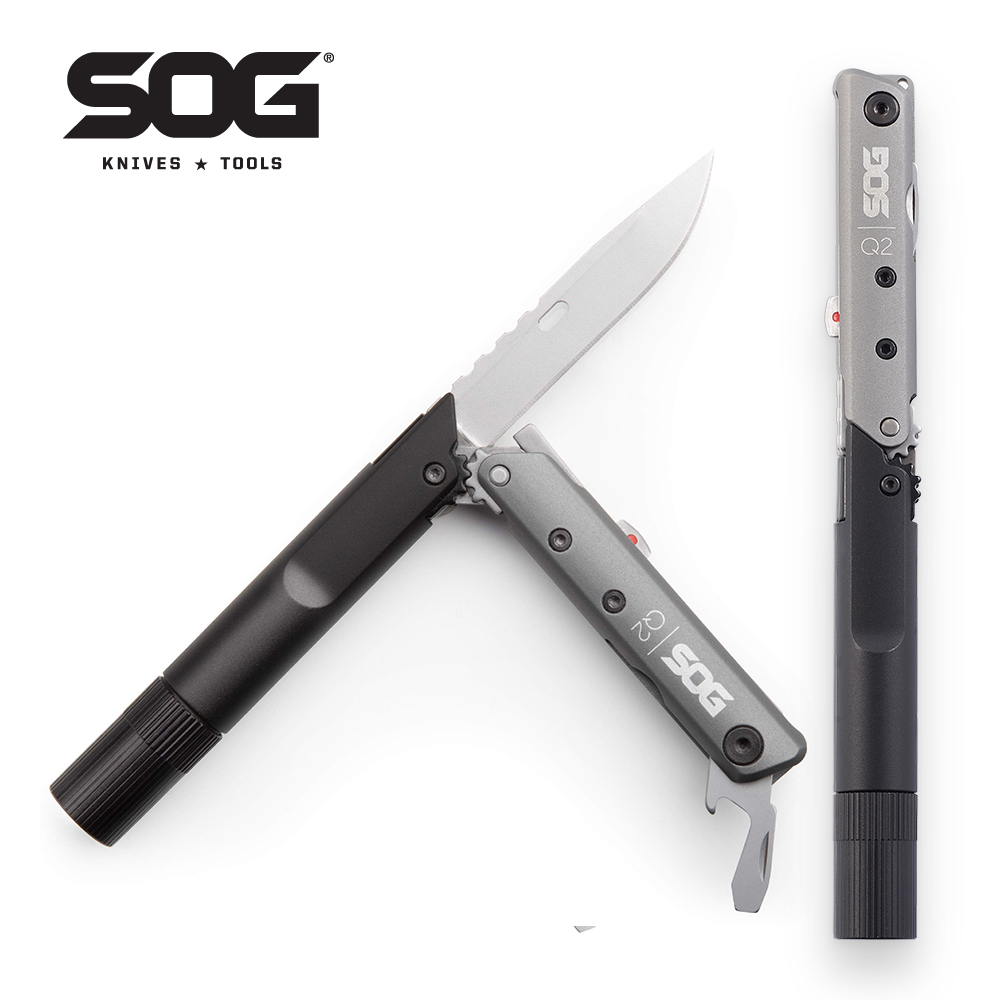 SOG BATON Q2 4 in 1 Multi-Tool - Led Flash Case review and price