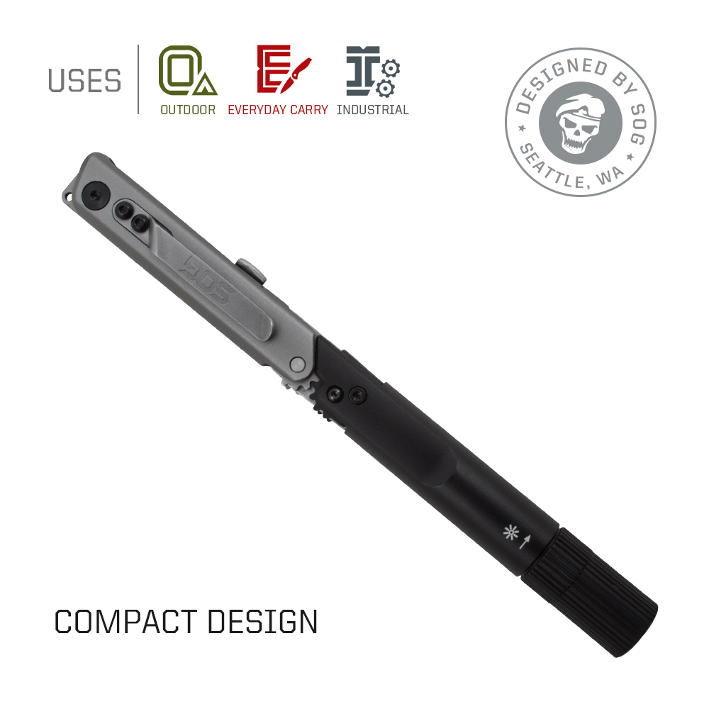 SOG BATON Q2 4 in 1 Multi-Tool - Led Flash Case review and price