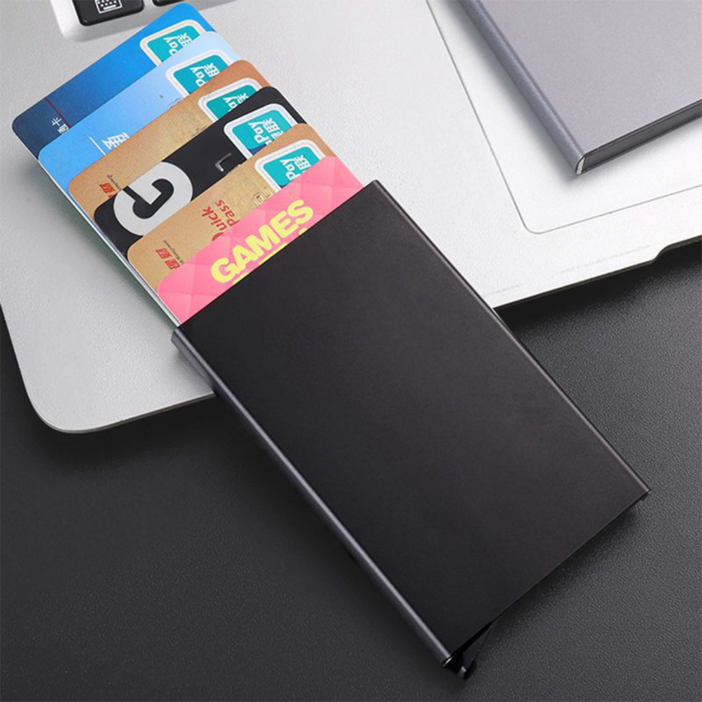 Aluminium Anti Rfid Card Holde - Nfc Card Reader review and price