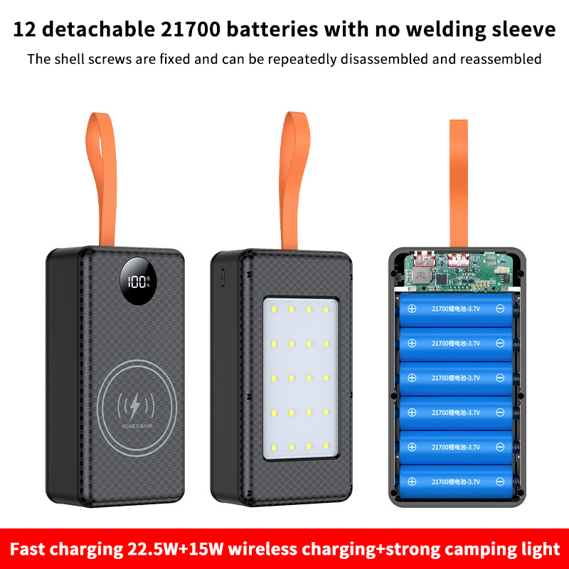 【C】12*21700 Battery Holder 10W - Led Flash Case review and price