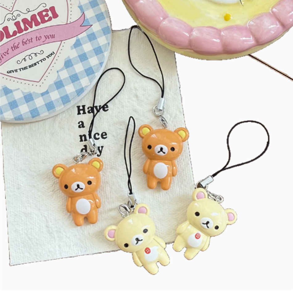 2pcs/set Kawaii Rilakkuma Easy - Phone Accessories Doll review and price